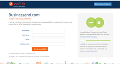 Desktop Screenshot of businessend.com